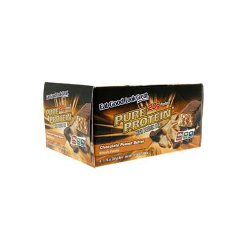 Pure Protein Bar - Peanut Butter - Case Of 6 - 50 Grams