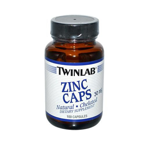 Twinlab Zinc Caps - 30 Mg - 100 Capsules