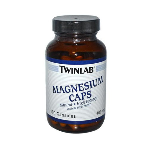 Twinlab Magnesium Caps - 400 Mg - 100 Capsules