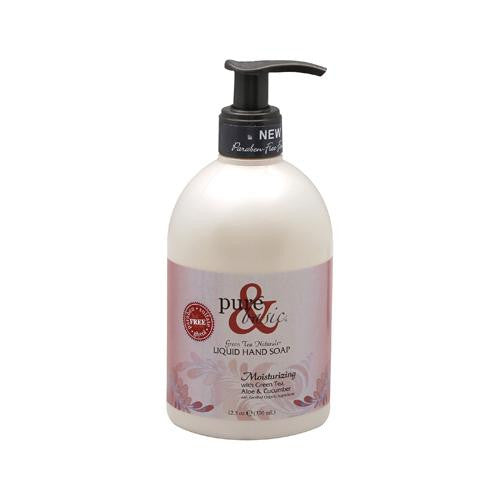 Pure And Basic Moisturizing Green Tea Naturals Liquid Hand Soap - 12.5 Fl Oz