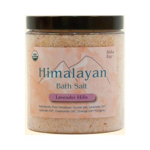 Himalayan Bath Salt Lavender Hills - 24 Oz