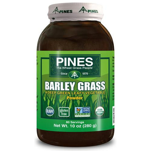 Pines International Barley Grass Powder - 10 Oz