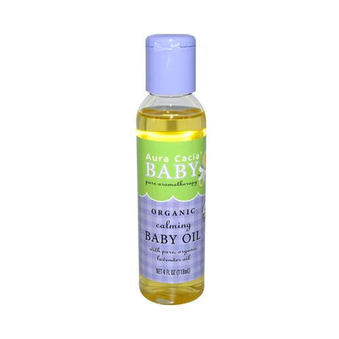 Aura Cacia Baby Organic Calming Oil - 4 Fl Oz