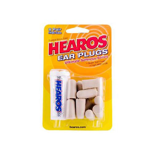 Hearos Ear Plugs Ultimate Softness Series - 8 Pair