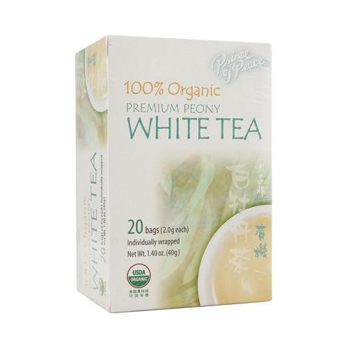 Prince Of Peace Organic Premium Peony White Tea - 20 Tea Bags