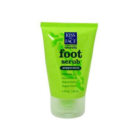 Kiss My Face Foot Scrub Original Peppermint - 4 Fl Oz