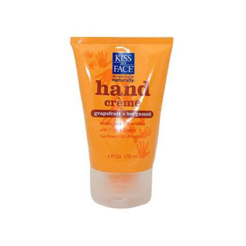 Kiss My Face Hand Creme Grapefruit Plus Bergamot - 4 Oz