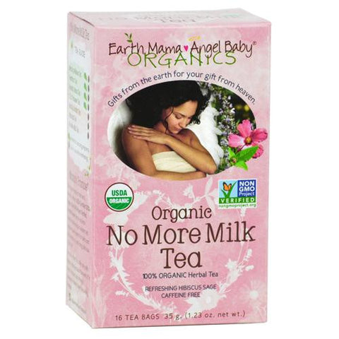 Earth Mama Angel Baby Organic No More Milk Tea - 16 Tea Bags