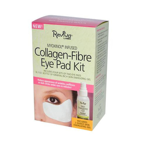 Reviva Labs Collagen Fibre Eye Pad Kit 2-pads - 2 Oz