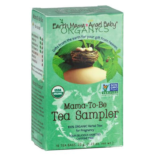 Earth Mama Angel Baby Mama-to-be Tea Sampler - 16 Tea Bags