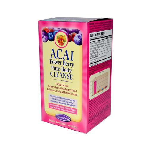 Nature's Secret Acai Power Berry Pure-body Cleanse - 56 Tablets