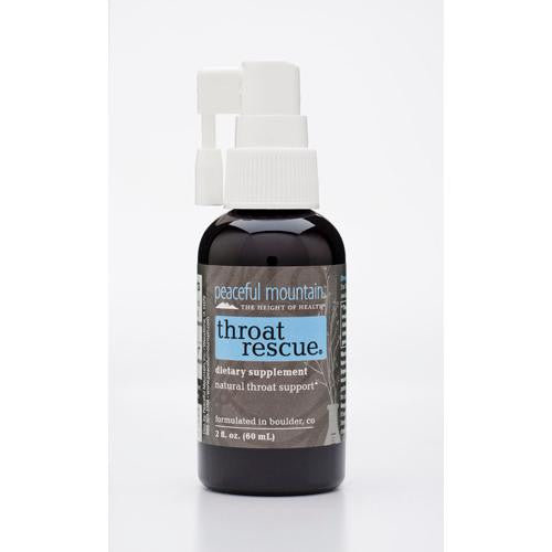 Peaceful Mountain Throat Rescue Spray - 2 Fl Oz