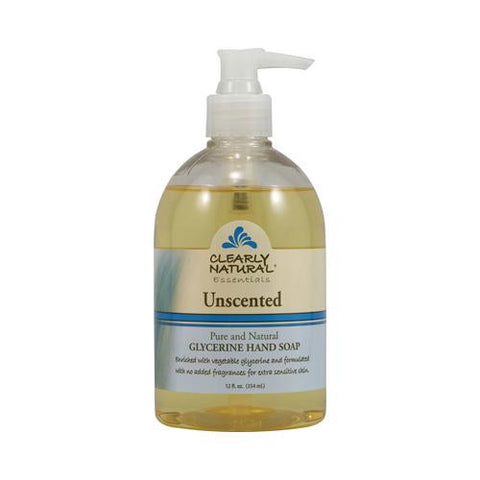 Clearly Natural Pure And Natural Glycerine Hand Soap Unscented - 12 Fl Oz