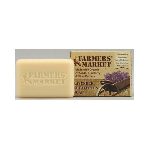 Farmer's Market Natural Bar Soap Lavender Eucalyptus - 5.5 Oz