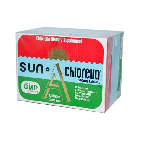 Sun Chlorella A Tablets - 200 Mg - 1500 Tablets