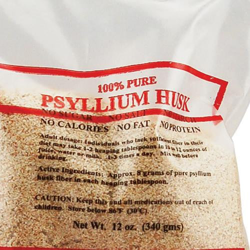 Health Plus Pure Psyllium Husk - 12 Oz