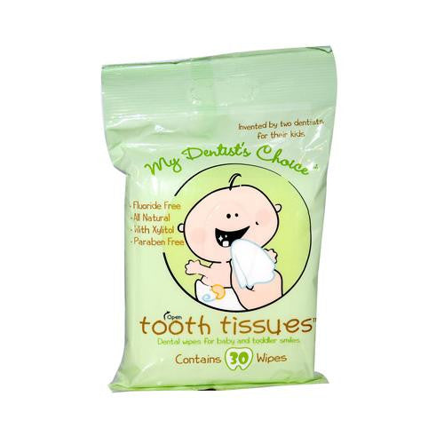 Tooth Tissues Dental Wipes - 30 Wipes