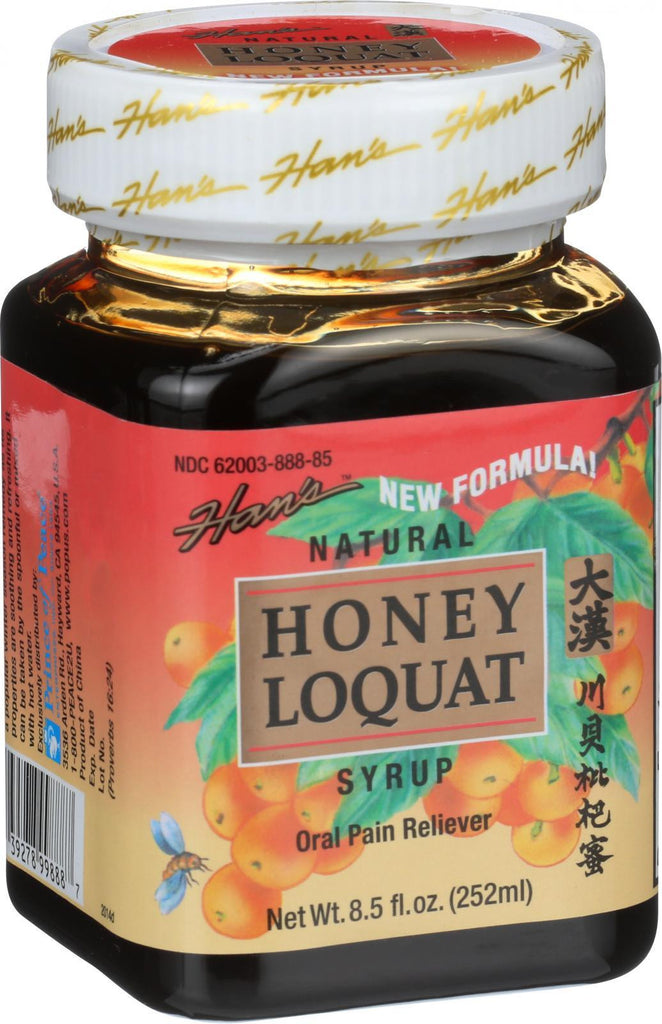 Han's Natural Honey Loquat Syrup - 8.5 Oz