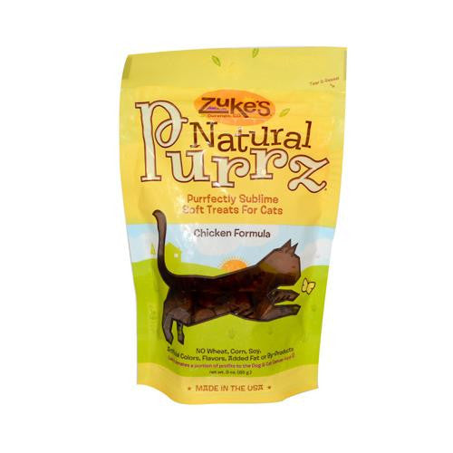 Zuke's Natural Purrz Cat Treats Chicken - 3 Oz