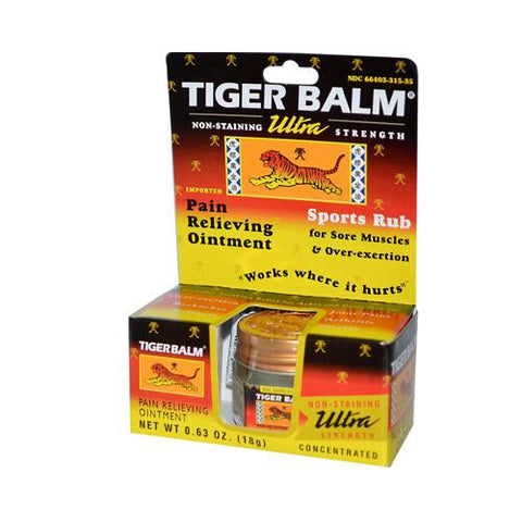 Tiger Balm Pain Relief Ointment - 0.63 Oz - Case Of 6