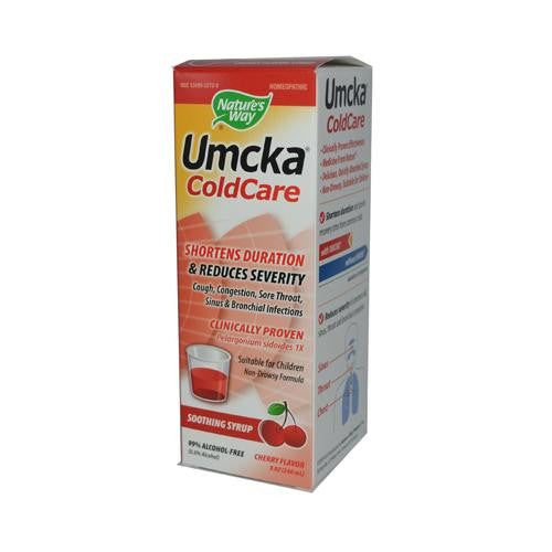 Nature's Way Umcka Coldcare Syrup Cherry - 8 Fl Oz