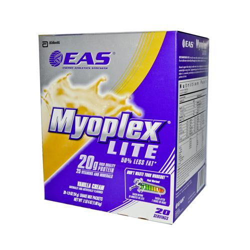 Eas Myoplex Lite Nutrition Shake Vanilla Cream - 20 Packets