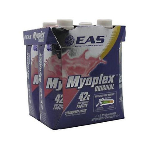 Eas Myoplex Rtd - Strawberry 500 Ml - 3-4 Pk