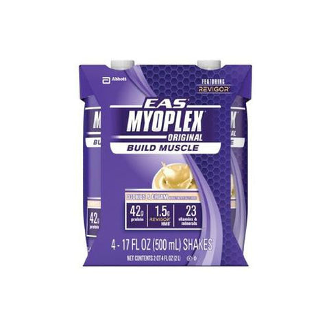 Eas Myoplex Rtd - Cookies And Cream - 3-4 Pk