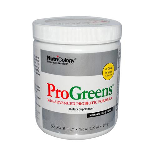 Nutricology Pro Greens With Advanced Probiotic Formula - 9.27 Oz