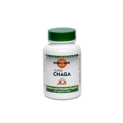 Mushroom Wisdom Super Chaga - 120 Tablets