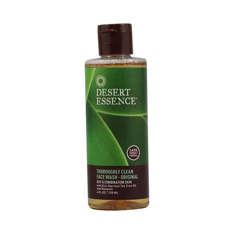 Desert Essence Thoroughly Clean Face Wash - Original - 4 Fl Oz