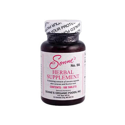 Sonne's No. 9a Herbal Supplement - 100 Tablets