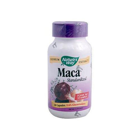 Nature's Way Maca Standardized - 60 Capsules