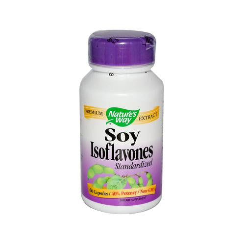 Nature's Way Soy Isoflavones Standardized - 60 Capsules