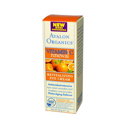 Avalon Organics Revitalizing Eye Cream Vitamin C - 1 Fl Oz