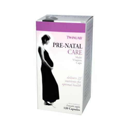 Twinlab Pre-natal Care Multi-vitamin - 120 Capsules