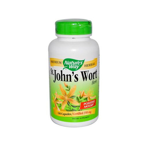 Nature's Way St John's Wort Herb - 180 Capsules