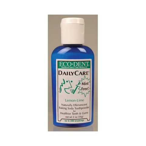 Eco-dent Toothpowder Daily Care - Lemon Lime - 2 Oz