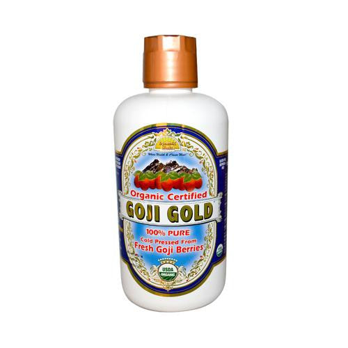 Dynamic Health Organic Certified Goji Berry Gold Juice - 32 Fl Oz