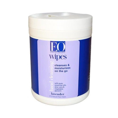 Eo Products Hand Cleansing Wipes - Lavender - 210 Pack