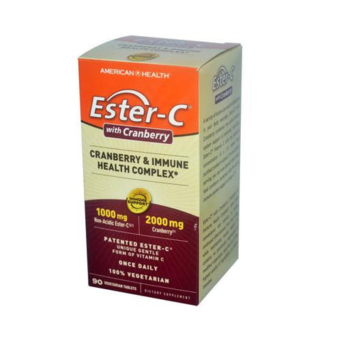 American Health Ester-c Urinary Tract Formula - 90 Vegetarian Tablets