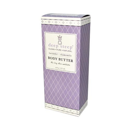 Deep Steep Body Butter Lavender Chamomile - 6 Fl Oz