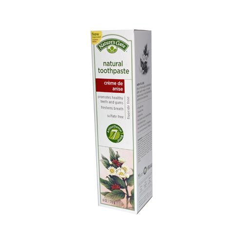 Nature's Gate Natural Toothpaste Creme De Anise - 6 Oz - Case Of 6