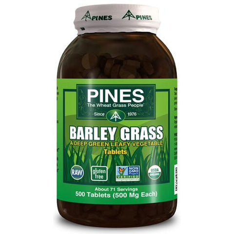 Pines International Barley Grass - 500 Mg - 500 Tablets