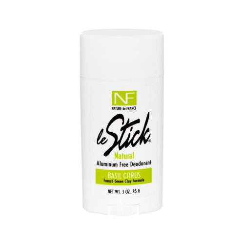 Nature De France Le Stick Natural Deodorant Stick Citrus Basil - 3 Oz