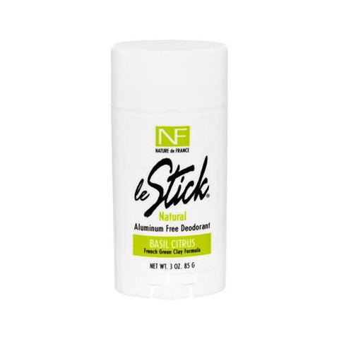 Nature De France Le Stick Natural Deodorant Stick Citrus Basil - 3 Oz