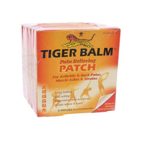 Tiger Balm Patch Display Center - Case Of 6 - 5 Packs