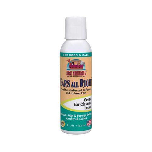 Ark Naturals Ears All Right Cleaning Lotion - 4 Fl Oz