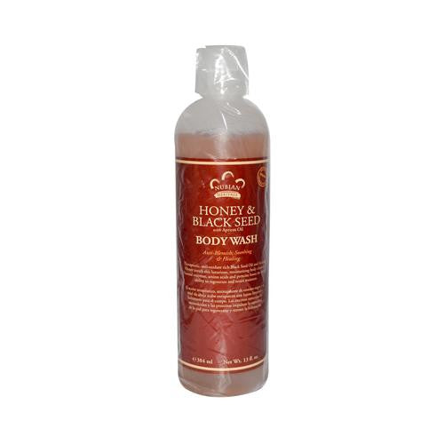 Nubian Heritage Body Wash Honey And Black Seed - 13 Fl Oz