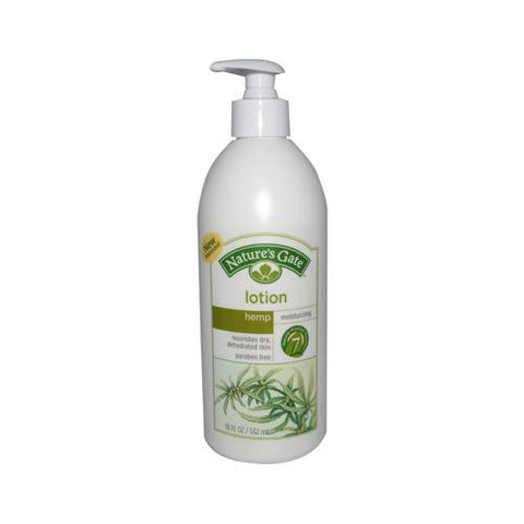 Nature's Gate Hemp Moisturizing Lotion - 18 Fl Oz